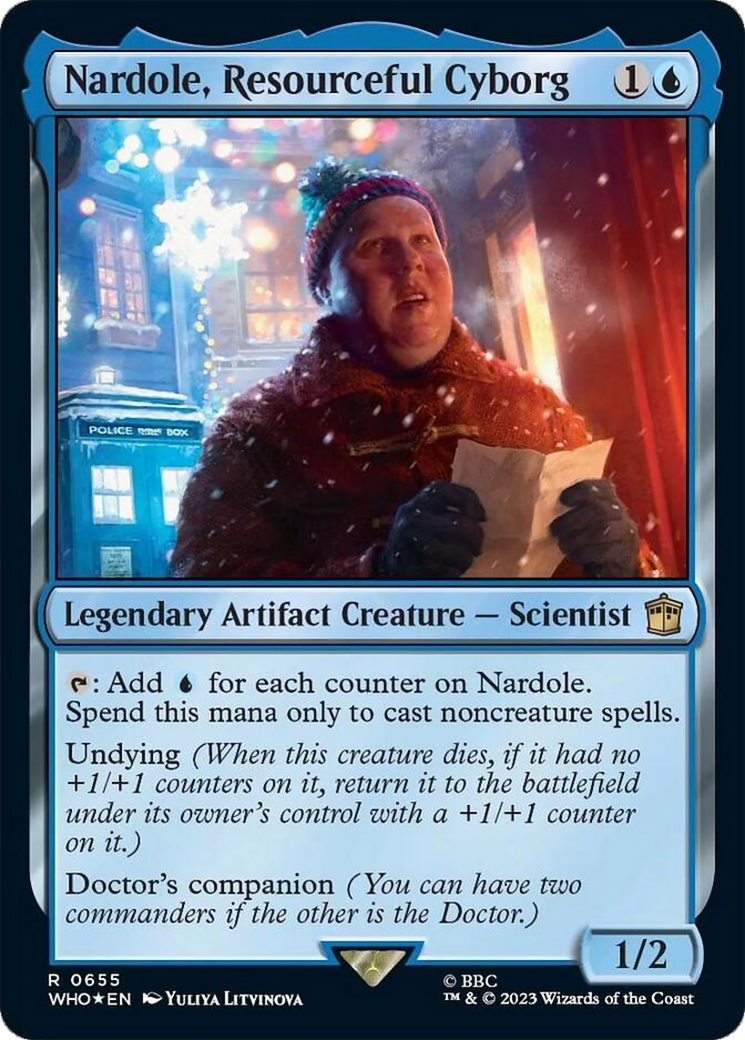 Nardole, Resourceful Cyborg (Surge Foil) [Doctor Who] | Tables and Towers