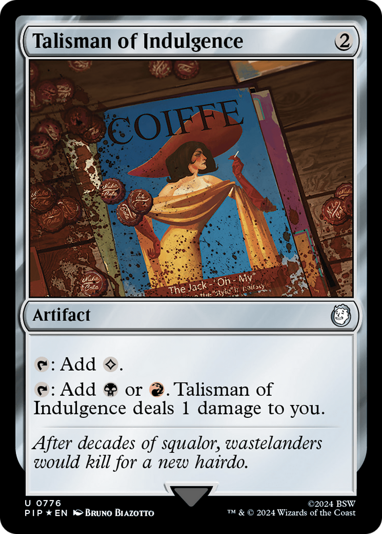 Talisman of Indulgence (Surge Foil) [Fallout] | Tables and Towers