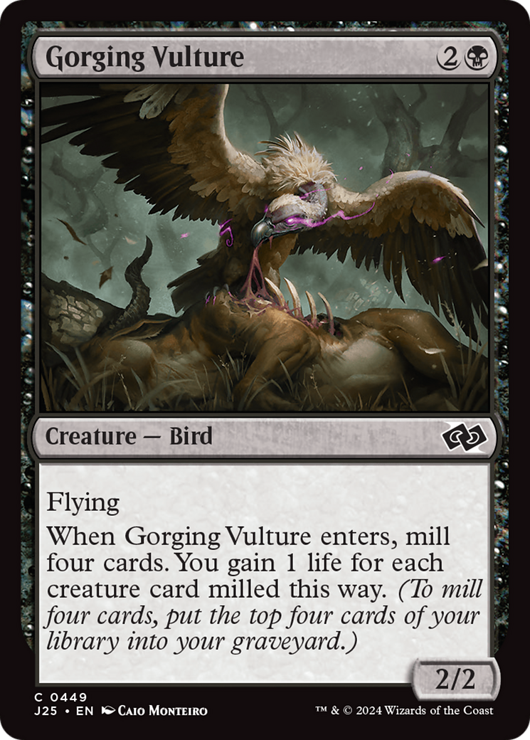 Gorging Vulture [Foundations Jumpstart] | Tables and Towers