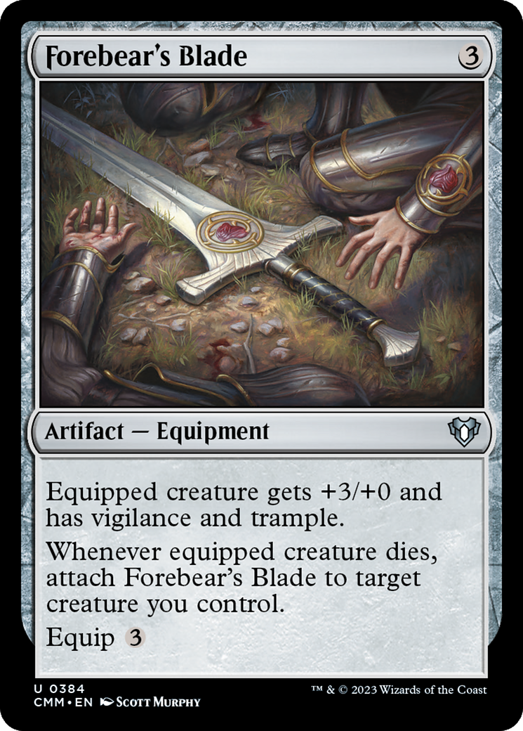 Forebear's Blade [Commander Masters] | Tables and Towers