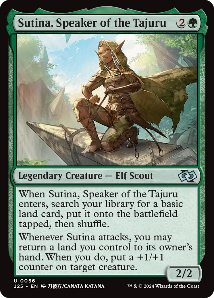 Sutina, Speaker of the Tajuru (Anime) [Foundations Jumpstart] | Tables and Towers