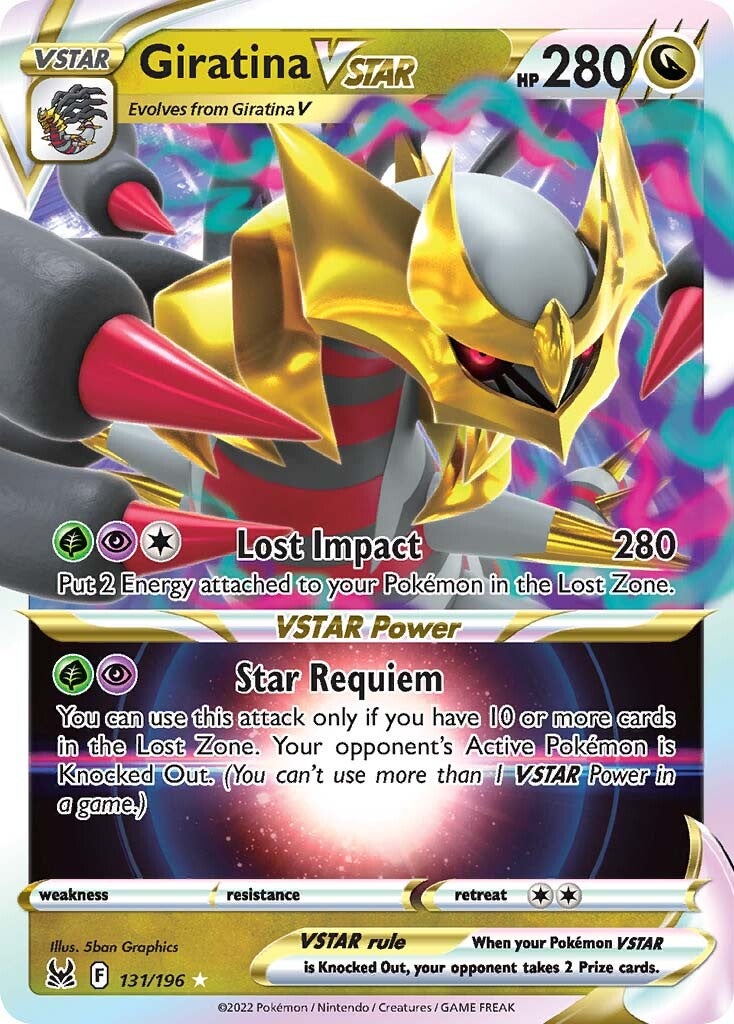 Giratina VSTAR (131/196) (Jumbo Card) [Sword & Shield: Lost Origin] | Tables and Towers