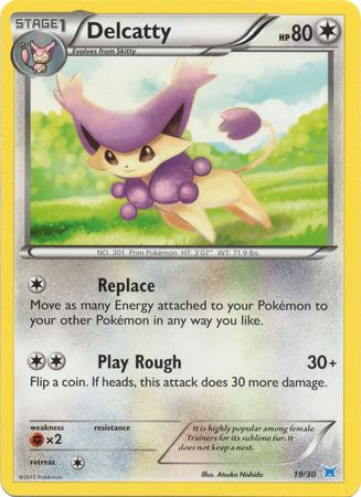 Delcatty (19/30) [XY: Trainer Kit 2 - Latios] | Tables and Towers