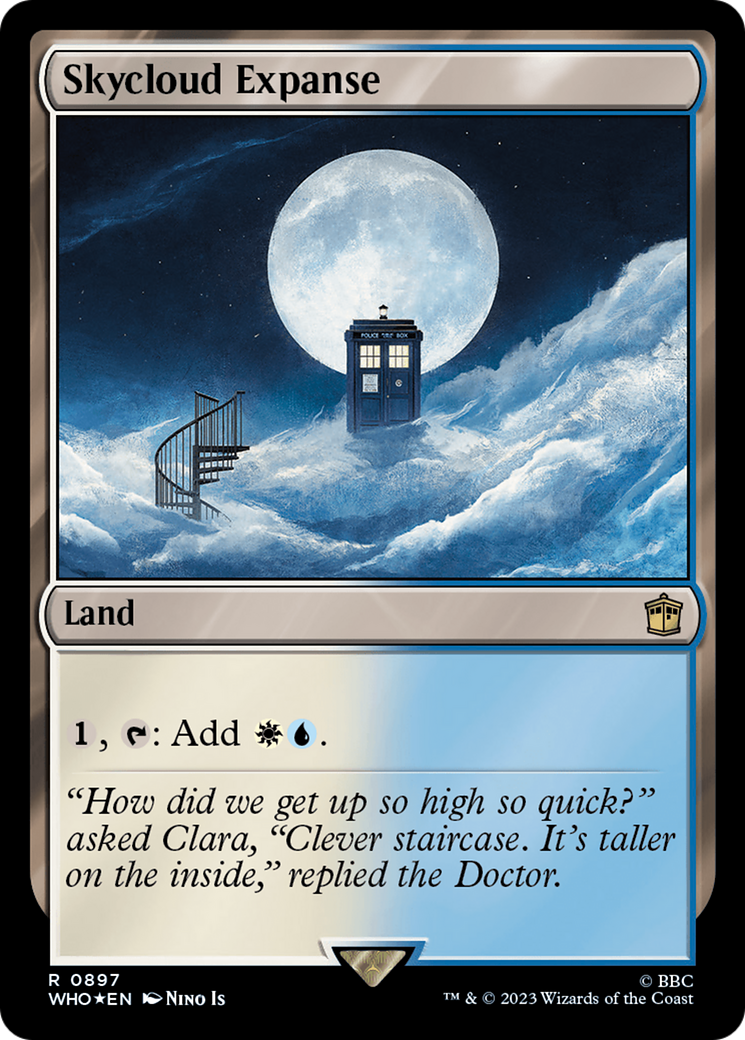 Skycloud Expanse (Surge Foil) [Doctor Who] | Tables and Towers