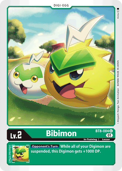 Bibimon [BT8-004] [New Awakening] | Tables and Towers