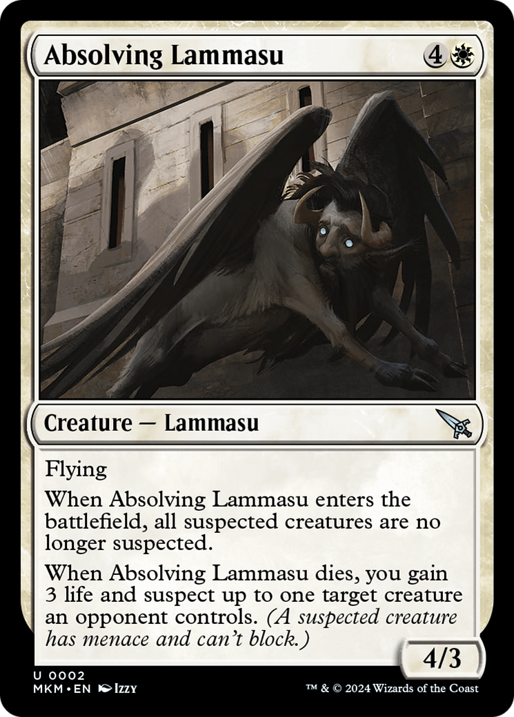 Absolving Lammasu [Murders at Karlov Manor] | Tables and Towers