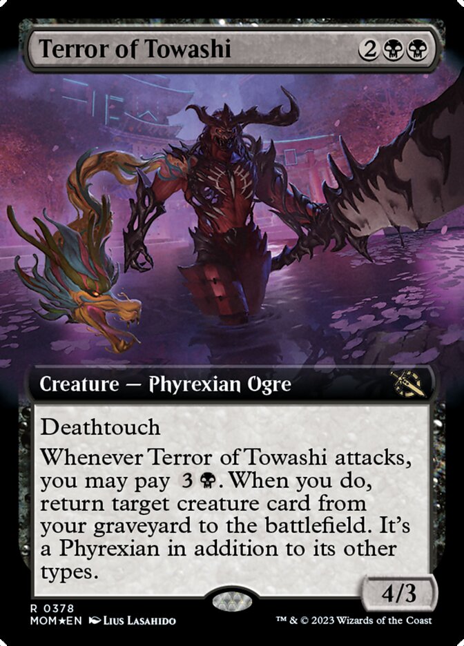 Terror of Towashi (Extended Art) [March of the Machine] | Tables and Towers