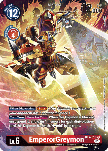 EmperorGreymon [BT7-016] (Alternate Art) [Next Adventure] | Tables and Towers