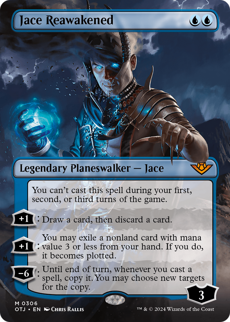 Jace Reawakened (Borderless) [Outlaws of Thunder Junction] | Tables and Towers