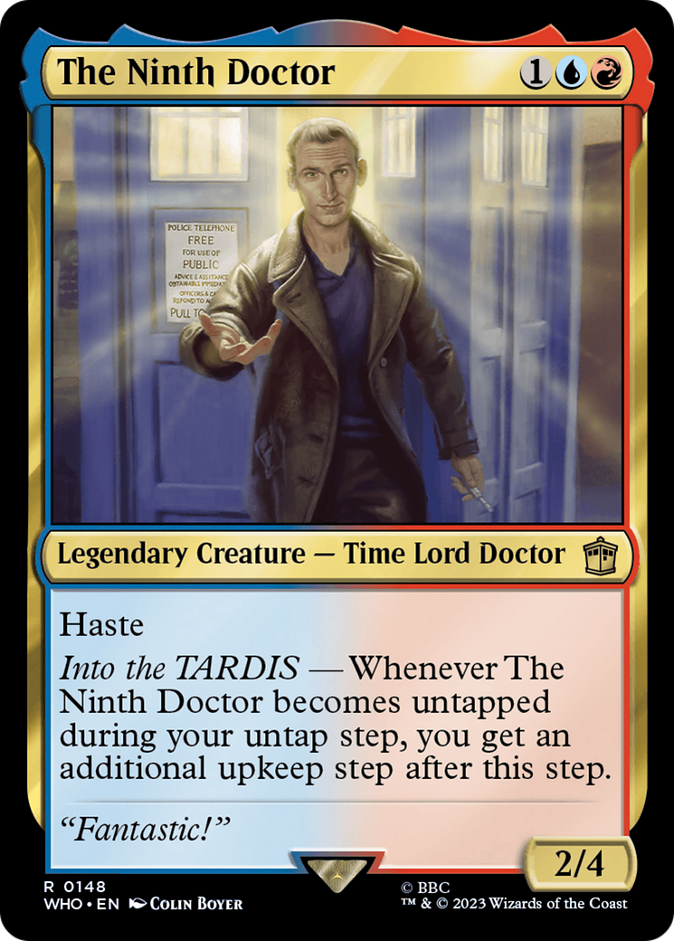 The Ninth Doctor [Doctor Who] | Tables and Towers