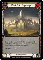 Dusk Path Pilgrimage (Yellow) [LGS061] (Promo)  Rainbow Foil | Tables and Towers