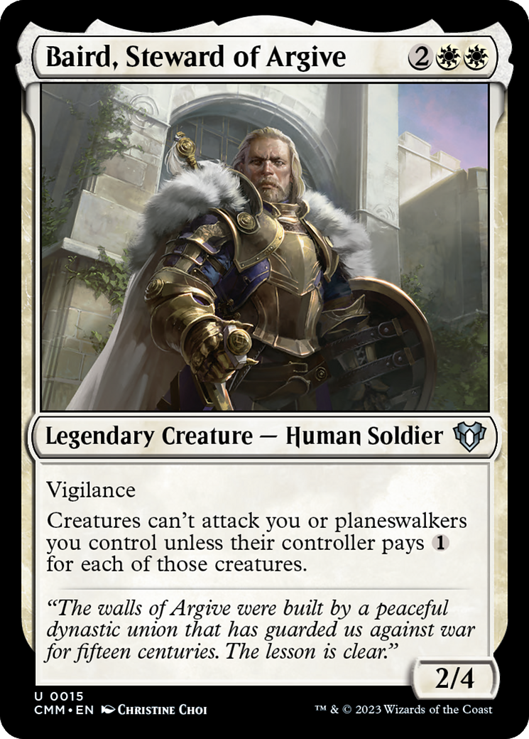 Baird, Steward of Argive [Commander Masters] | Tables and Towers