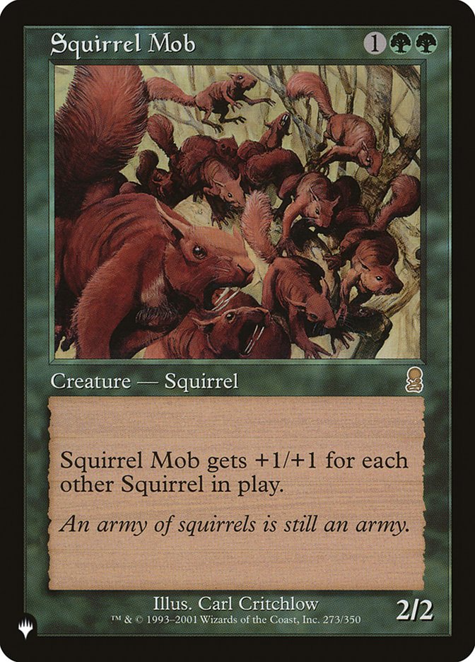 Squirrel Mob [The List] | Tables and Towers