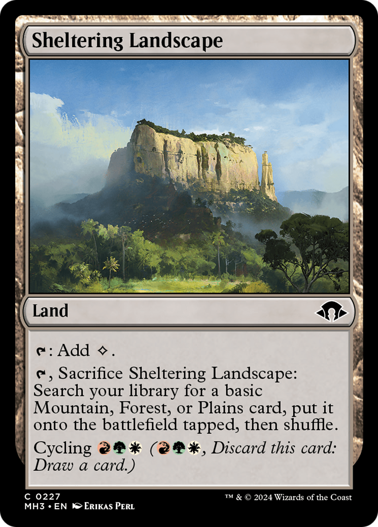 Sheltering Landscape [Modern Horizons 3] | Tables and Towers