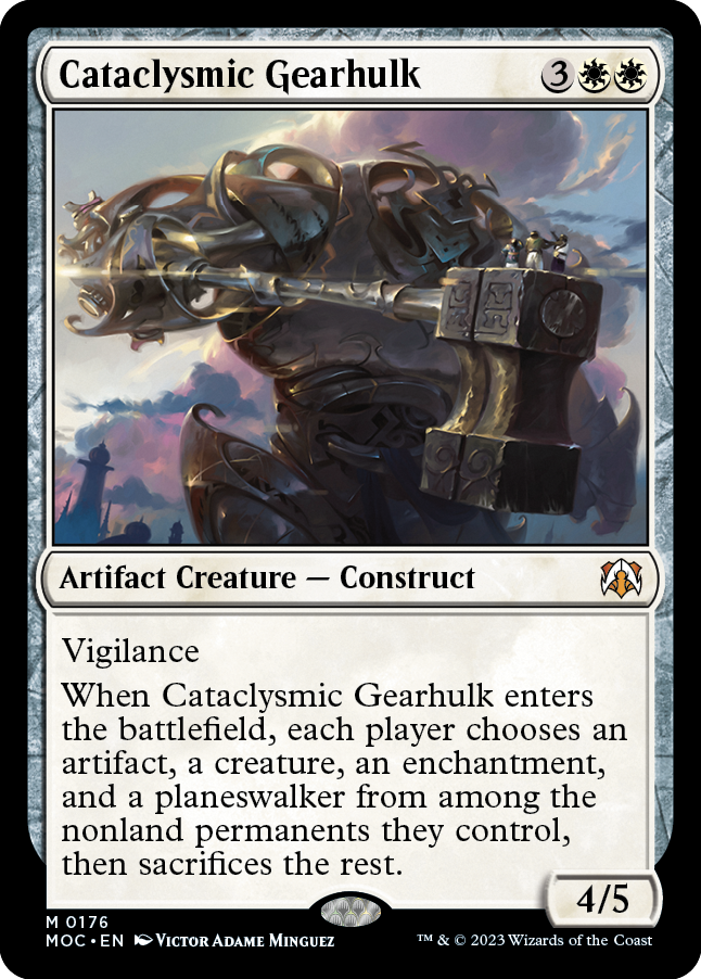 Cataclysmic Gearhulk [March of the Machine Commander] | Tables and Towers