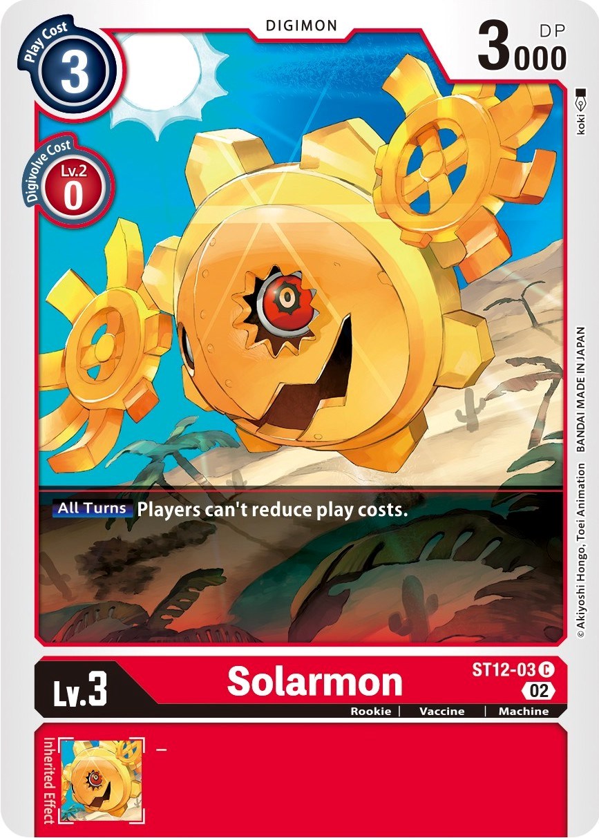 Solarmon [ST12-03] [Starter Deck: Jesmon] | Tables and Towers