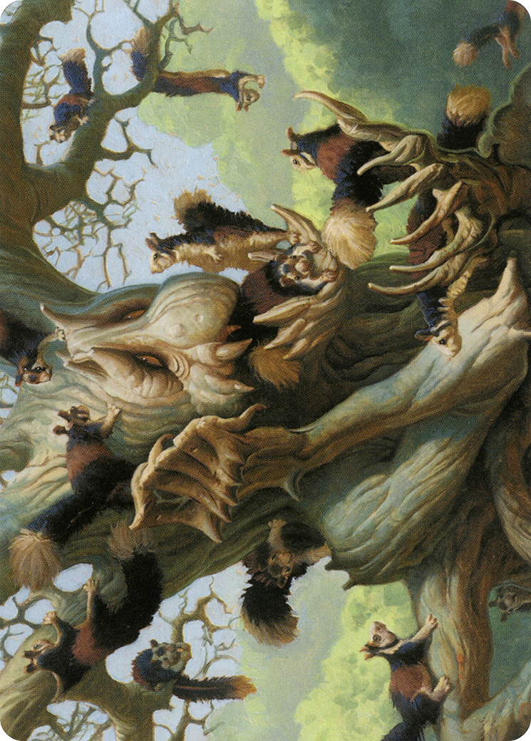 Scurry Oak Art Card [Modern Horizons 2 Art Series] | Tables and Towers