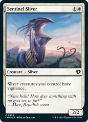 Sentinel Sliver [Commander Masters] | Tables and Towers