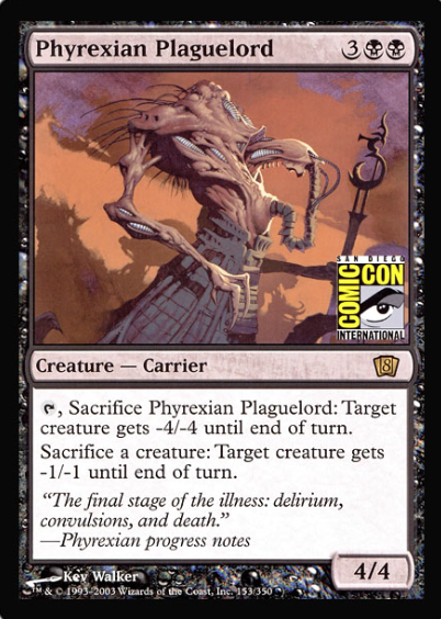 Phyrexian Plaguelord (San Diego Comic Con Oversized) [Oversize Cards] | Tables and Towers