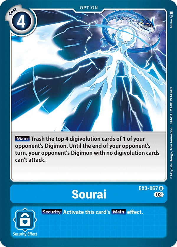 Sourai [EX3-067] [Draconic Roar] | Tables and Towers