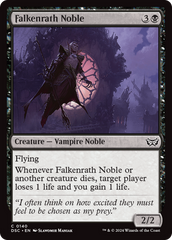 Falkenrath Noble [Duskmourn: House of Horror Commander] | Tables and Towers