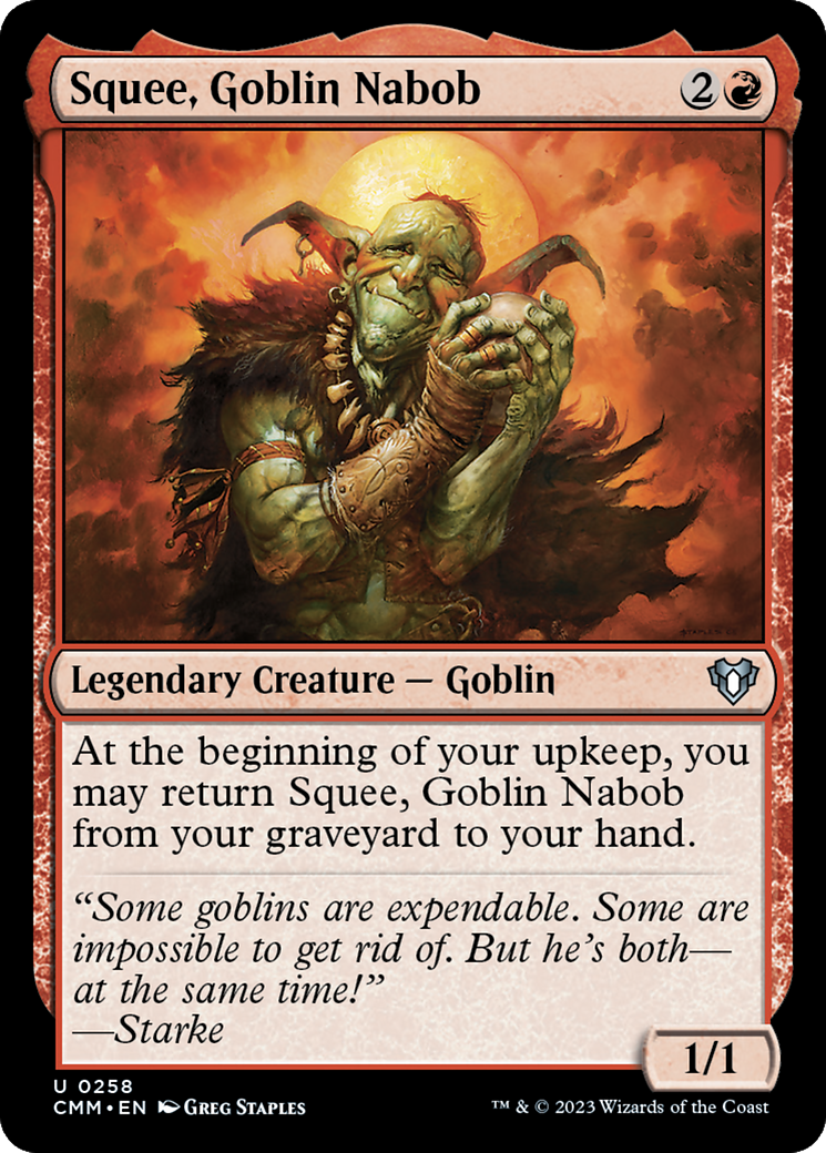 Squee, Goblin Nabob [Commander Masters] | Tables and Towers