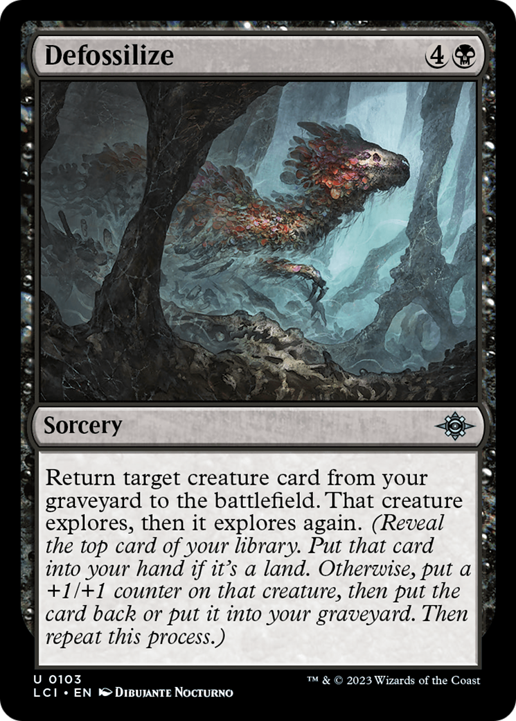 Defossilize [The Lost Caverns of Ixalan] | Tables and Towers