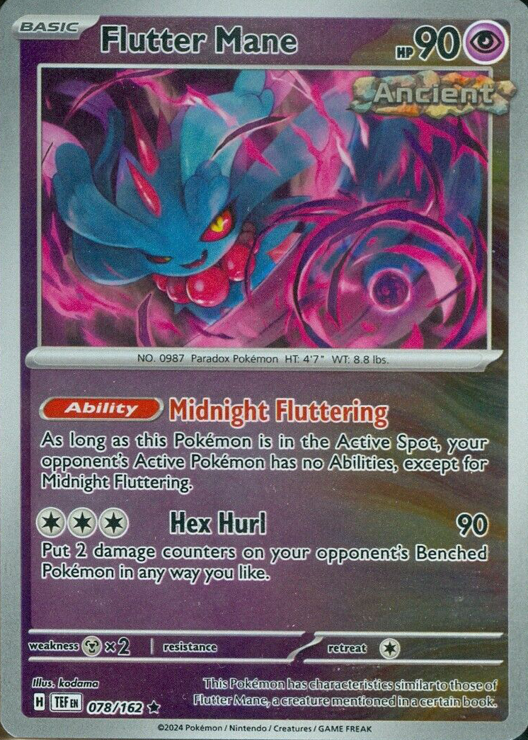 Flutter Mane (078/162) [Scarlet & Violet: Temporal Forces] | Tables and Towers