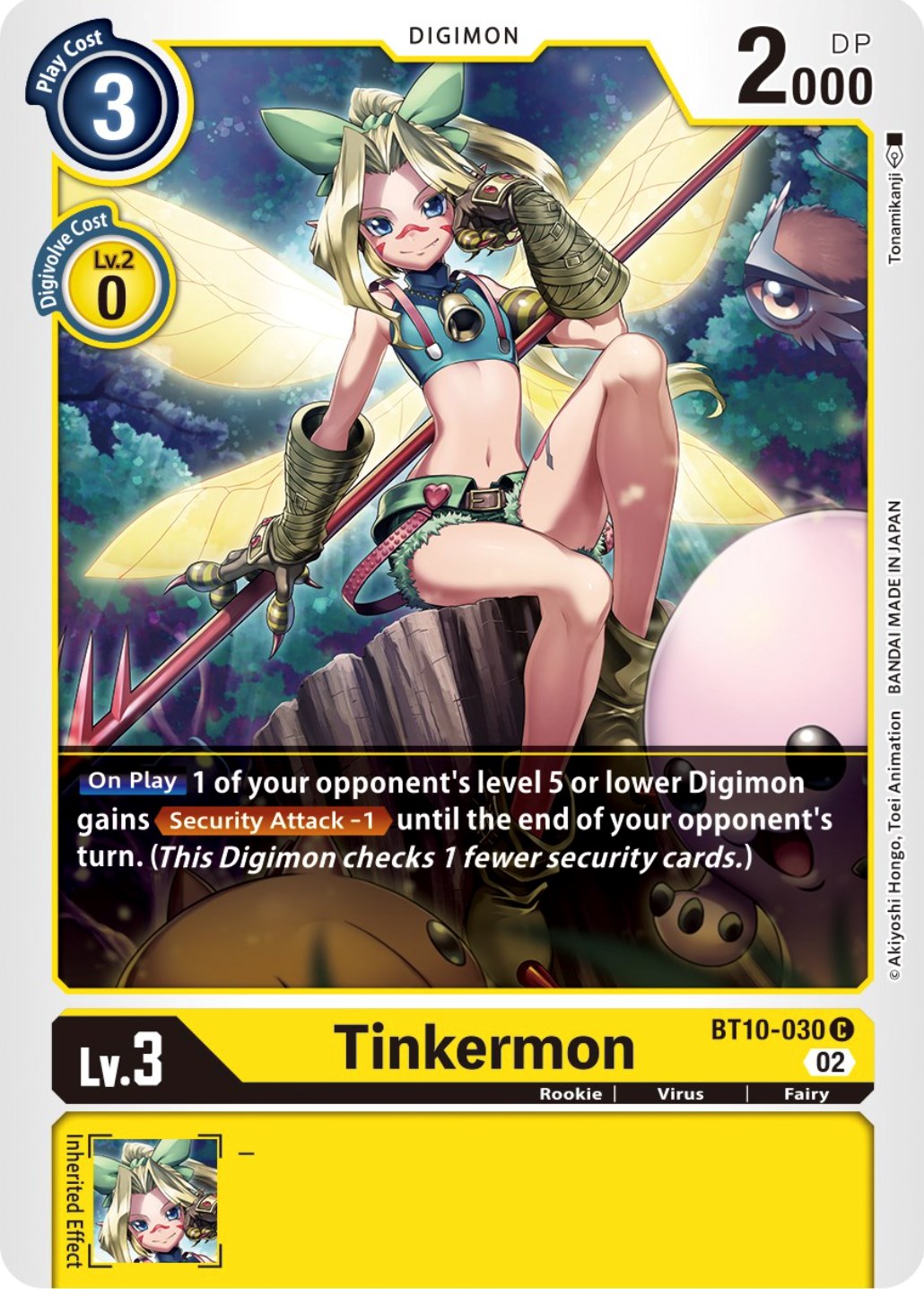 Tinkermon [BT10-030] [Xros Encounter] | Tables and Towers