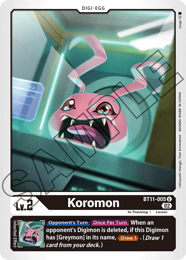 Koromon [BT11-005] [Dimensional Phase] | Tables and Towers