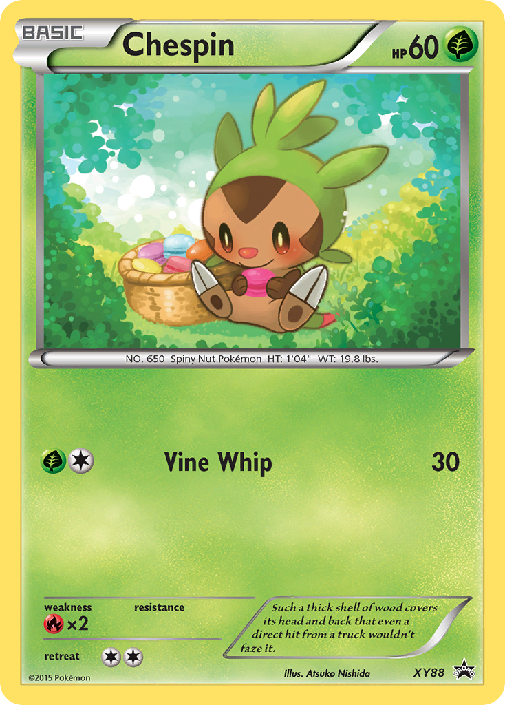 Chespin (XY88) (Collector Chest) [XY: Black Star Promos] | Tables and Towers