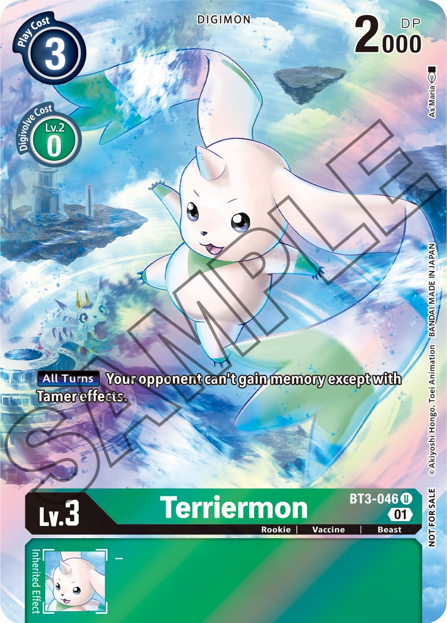 Terriermon [BT3-046] (Tamer's Card Set 1) [Release Special Booster Promos] | Tables and Towers