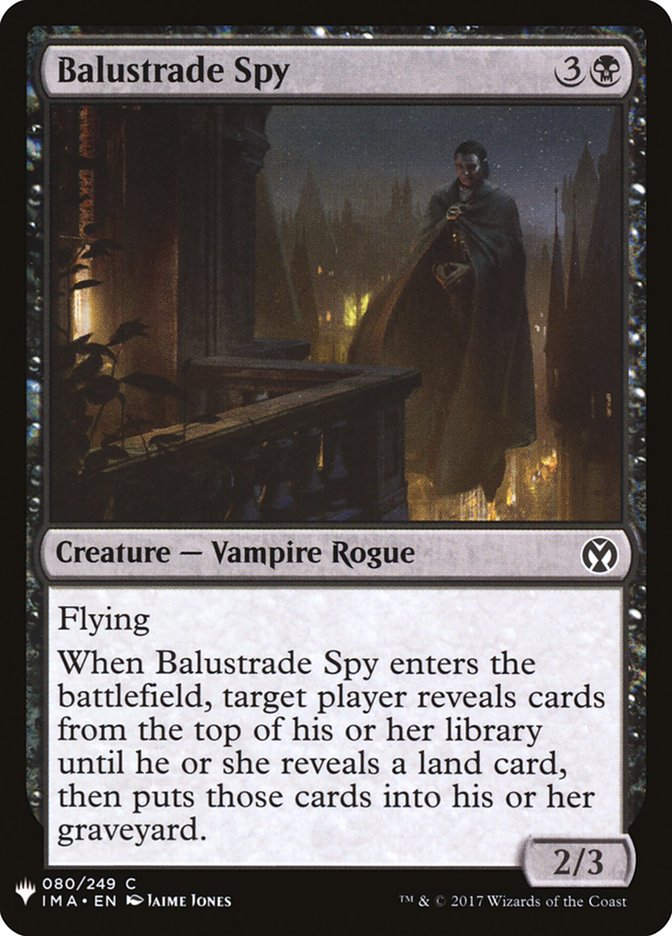 Balustrade Spy [Mystery Booster] | Tables and Towers