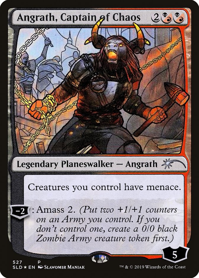 Angrath, Captain of Chaos (Stained Glass) [Secret Lair Drop Promos] | Tables and Towers