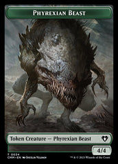 Eldrazi Scion // Phyrexian Beast Double-Sided Token [Commander Masters Tokens] | Tables and Towers