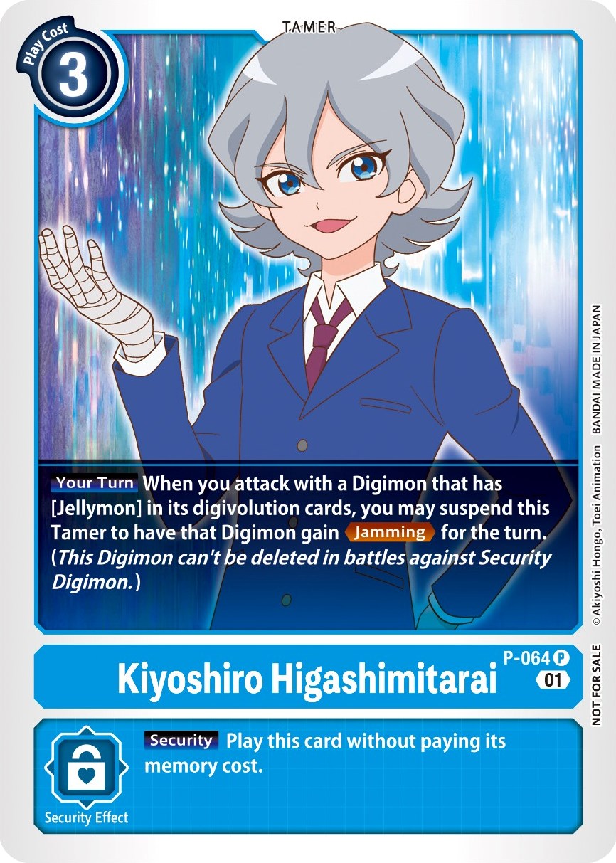 Kiyoshiro Higashimitarai [P-064] (Official Tournament Pack Vol.5) [Promotional Cards] | Tables and Towers