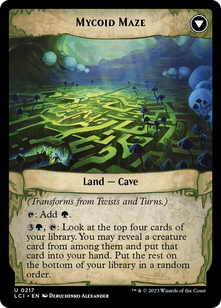 Twists and Turns // Mycoid Maze [The Lost Caverns of Ixalan] | Tables and Towers