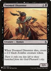 Doomed Dissenter [Mystery Booster] | Tables and Towers