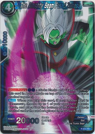 The Almighty Beam Fused Zamasu (P-011) [Promotion Cards] | Tables and Towers