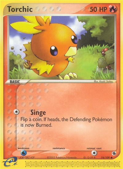 Torchic (74/109) [EX: Ruby & Sapphire] | Tables and Towers