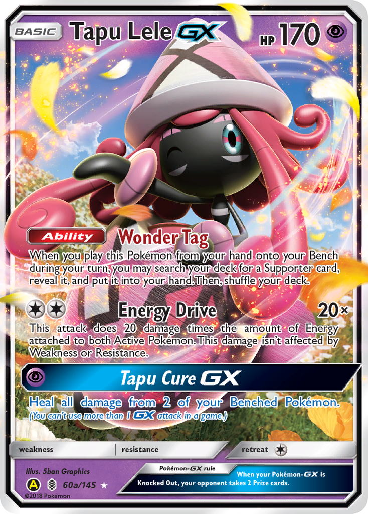 Tapu Lele GX (60a/145) [Alternate Art Promos] | Tables and Towers