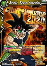 Bardock, Surge of Inspiration (P-204) [Promotion Cards] | Tables and Towers