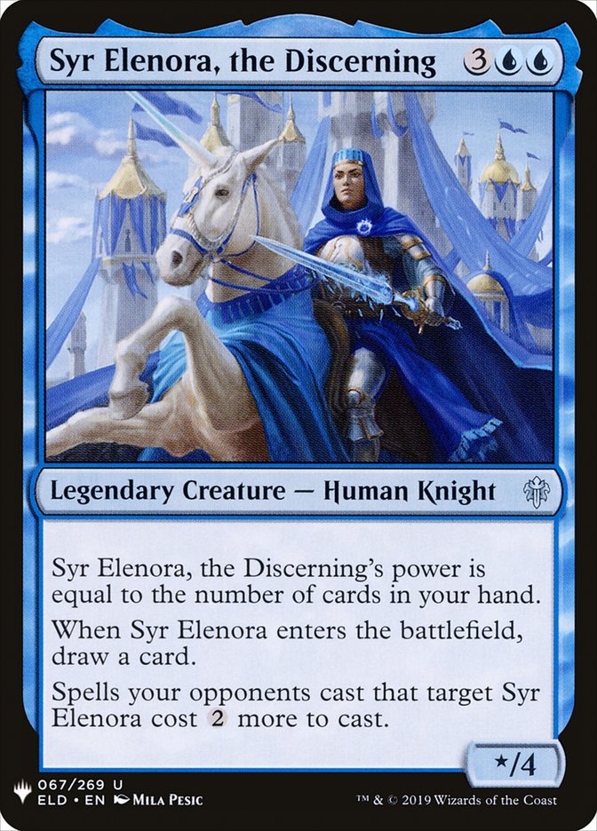 Syr Elenora, the Discerning [Mystery Booster] | Tables and Towers