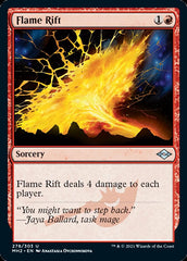 Flame Rift (Foil Etched) [Modern Horizons 2] | Tables and Towers