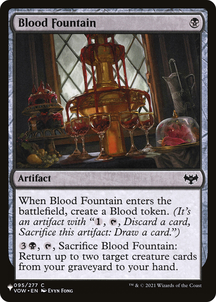 Blood Fountain [The List Reprints] | Tables and Towers