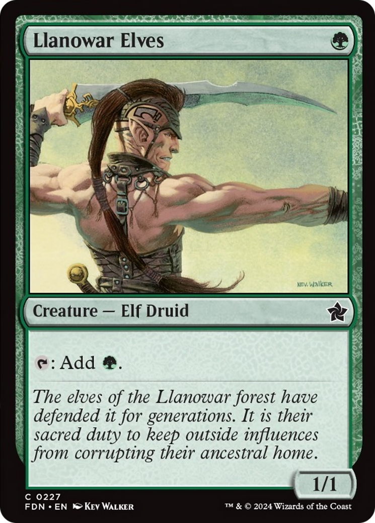 Llanowar Elves [Foundations] | Tables and Towers