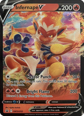 Infernape V (SWSH252) (Jumbo Card) [Sword & Shield: Black Star Promos] | Tables and Towers