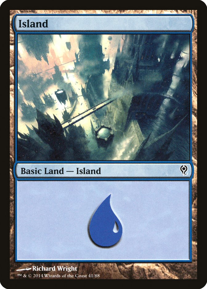 Island (41) [Duel Decks: Jace vs. Vraska] | Tables and Towers