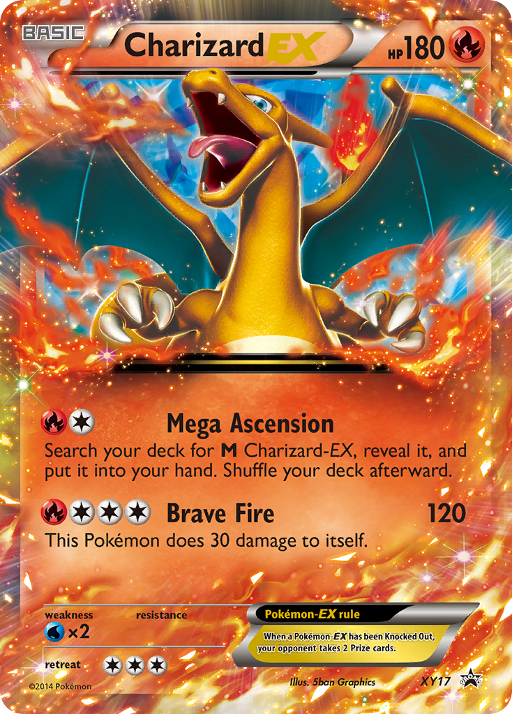 Charizard EX (XY17) [XY: Black Star Promos] | Tables and Towers