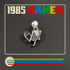 1985 Games Skeleton Pin | Tables and Towers